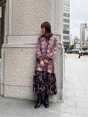 GRACE CONTINENTAL 古川温子 コーディネート画像