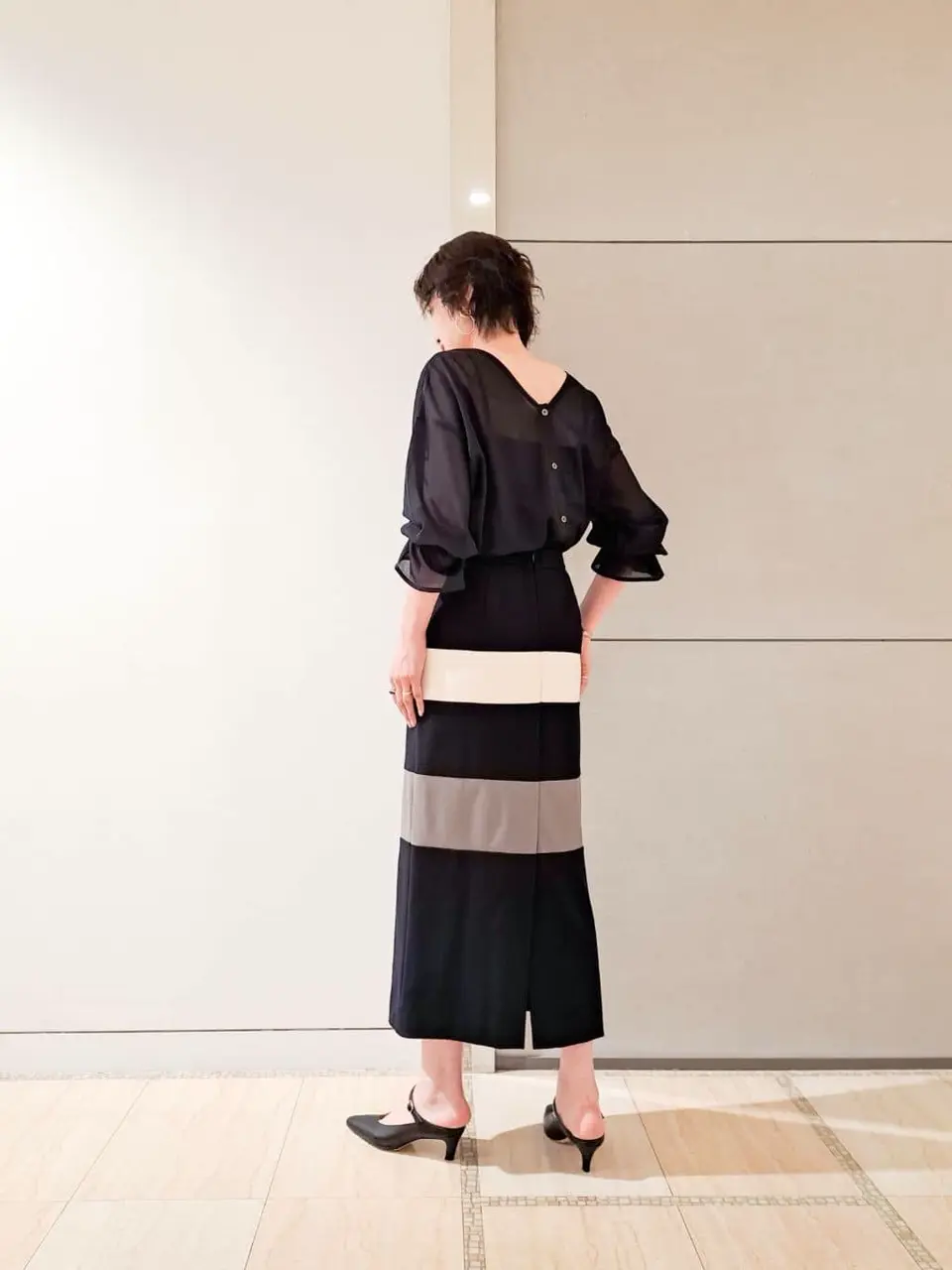 GRACE CONTINENTAL 今野　志保 コーディネート画像