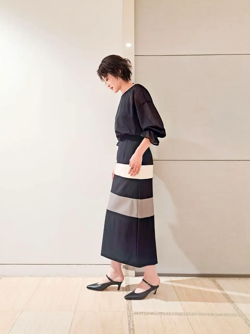 GRACE CONTINENTAL 今野　志保 コーディネート画像