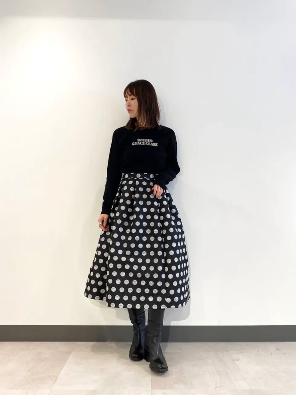 GRACE CONTINENTAL 古川温子 コーディネート画像