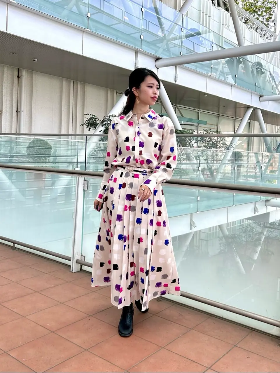 GRACE CONTINENTAL FUKUSHIMA YURIE コーディネート画像