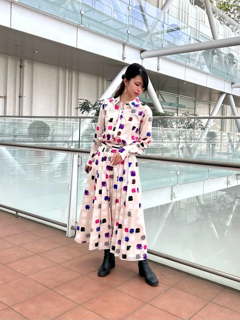 GRACE CONTINENTAL FUKUSHIMA YURIE コーディネート画像