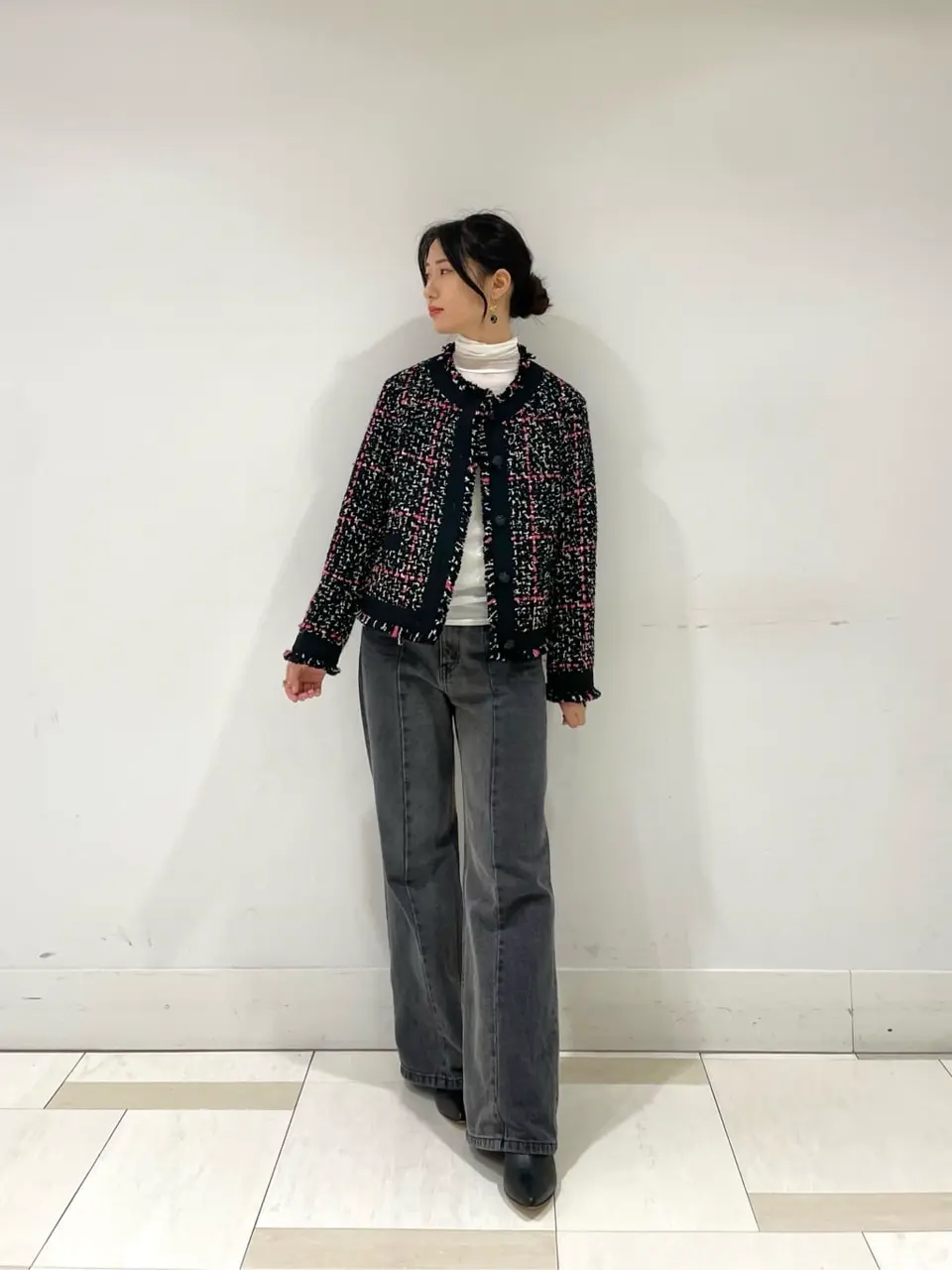 シアーカシミヤ混カットトップ　グレースコンチネンタル シアーカシミヤ混カットトップ / GRACE CONTINENTAL | GRACE