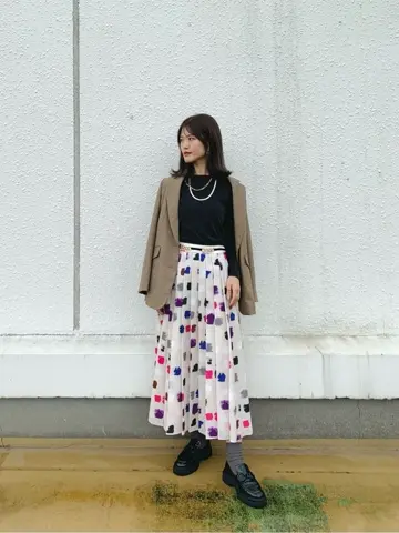 GRACE CONTINENTAL A.Kameyama コーディネート画像