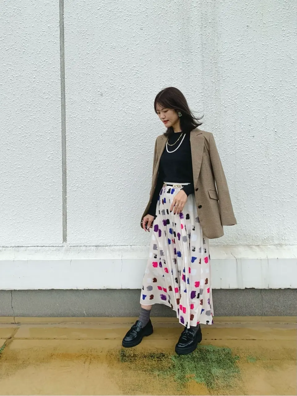 GRACE CONTINENTAL A.Kameyama コーディネート画像