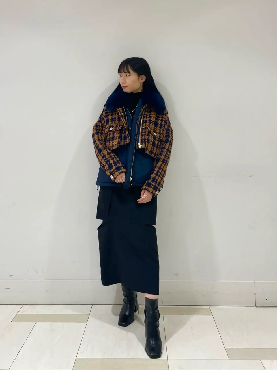 グレースクラス　カットアウトタイトスカート カットアウトタイトスカート / GRACE CONTINENTAL | GRACE
