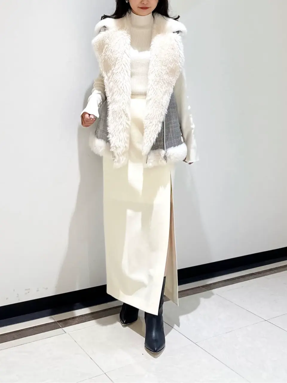 GRACE CONTINENTAL MORITA AI コーディネート画像