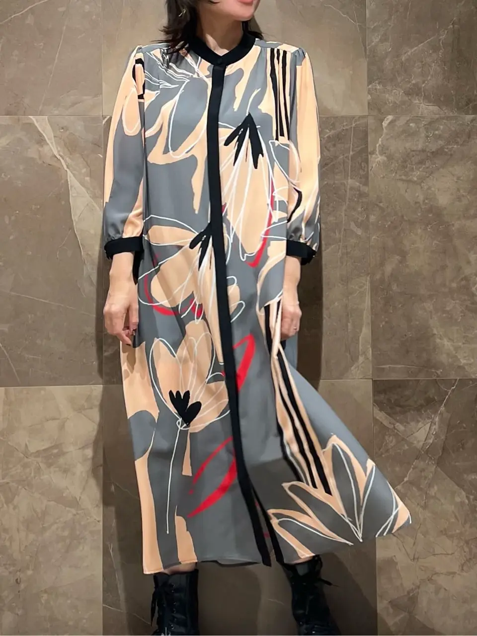 GRACE CONTINENTAL 穐山　香織 コーディネート画像