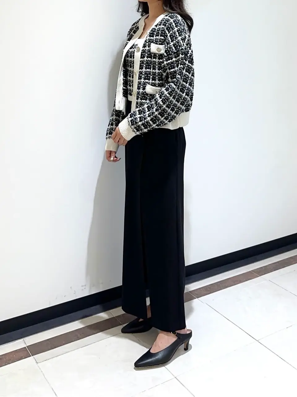 GRACE CONTINENTAL MORITA AI コーディネート画像