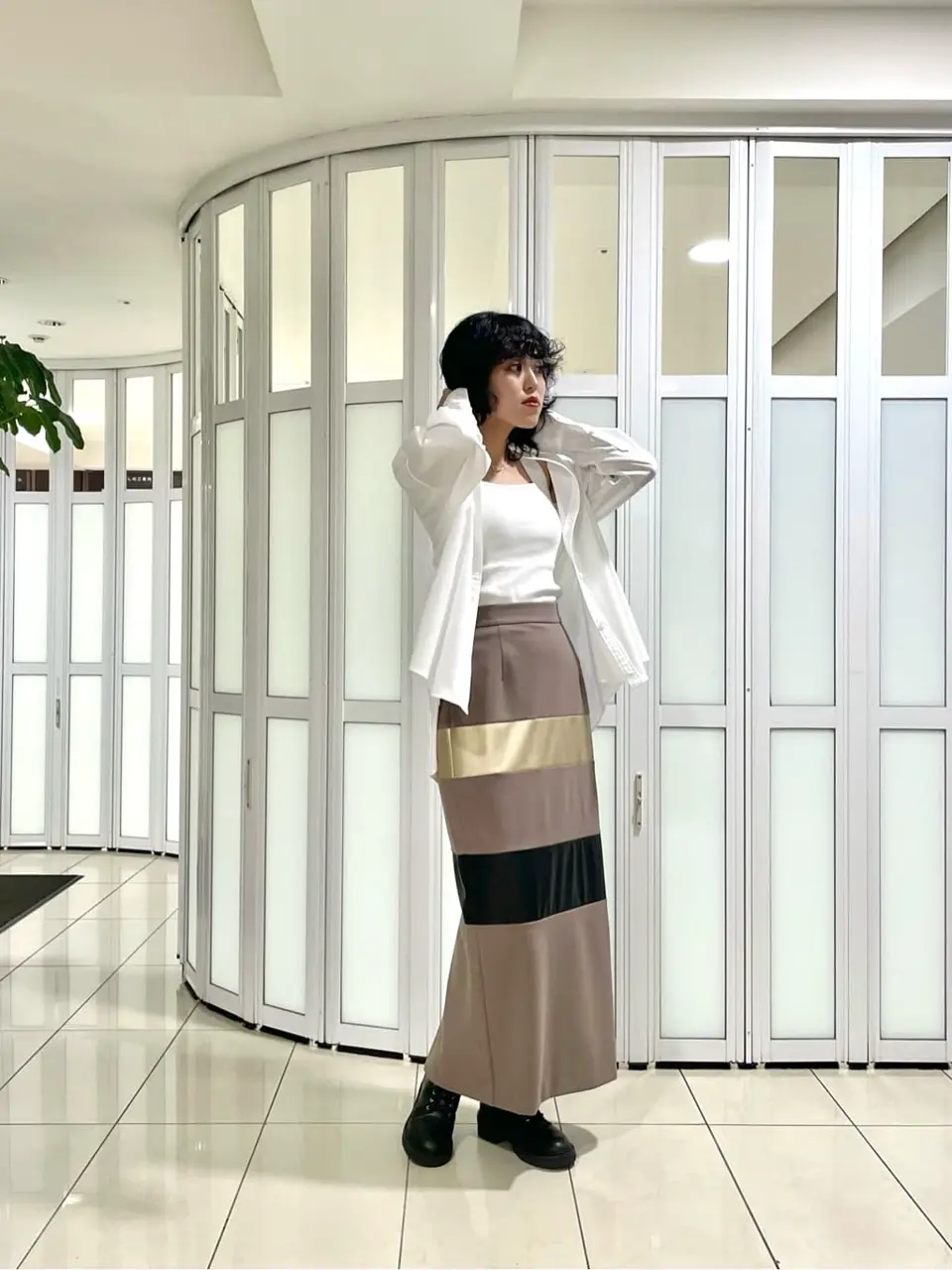 GRACE CONTINENTAL yoshi コーディネート画像