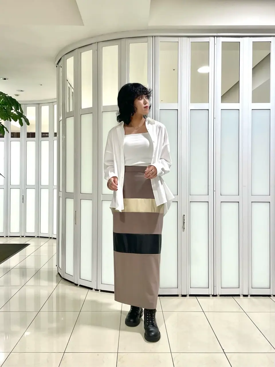 GRACE CONTINENTAL yoshi コーディネート画像