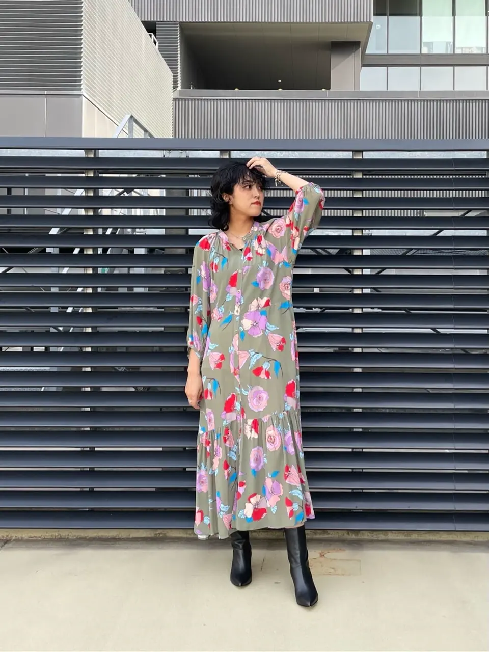 GRACE CONTINENTAL yoshi コーディネート画像