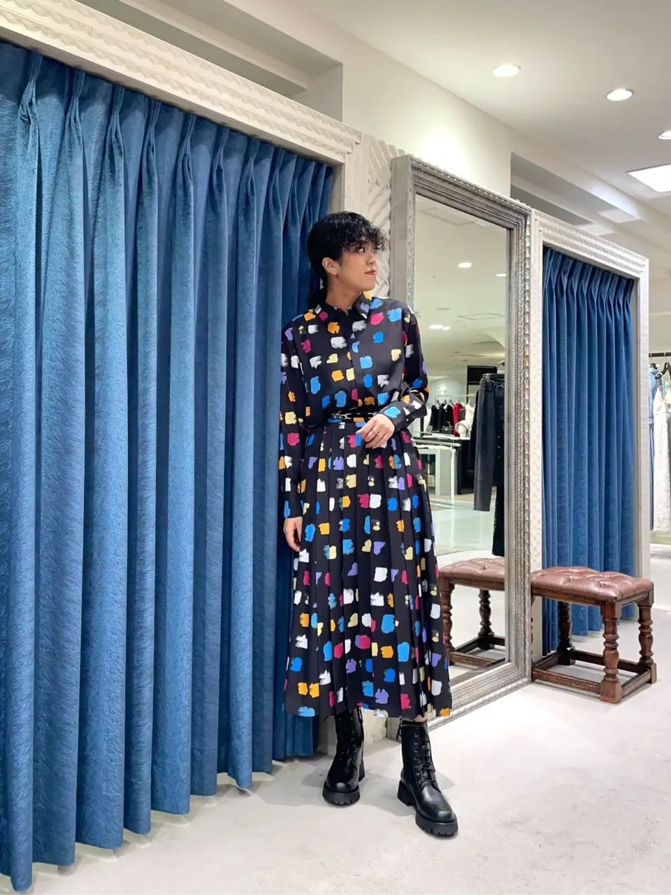 GRACE CONTINENTAL yoshi コーディネート画像