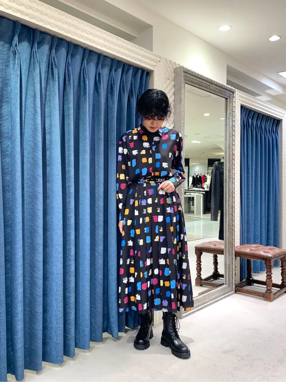 GRACE CONTINENTAL yoshi コーディネート画像