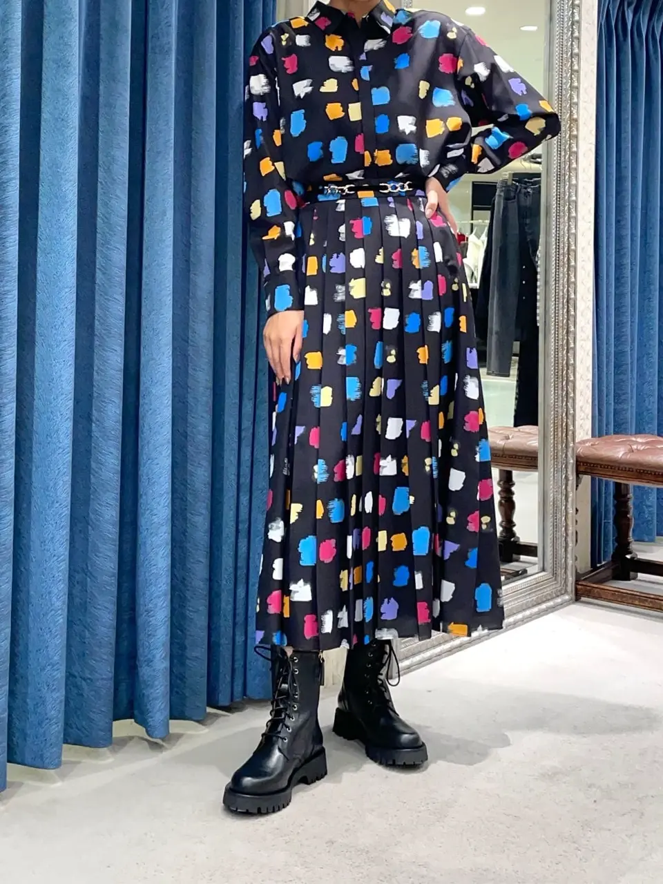 GRACE CONTINENTAL yoshi コーディネート画像