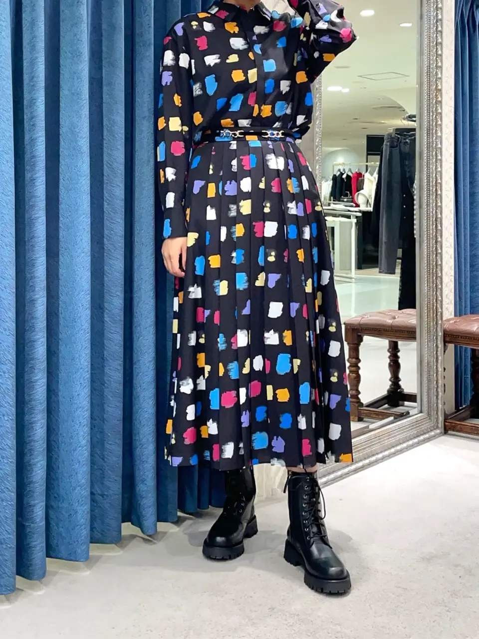 GRACE CONTINENTAL yoshi コーディネート画像