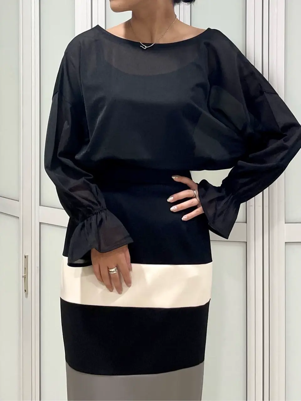 GRACE CONTINENTAL yoshi コーディネート画像