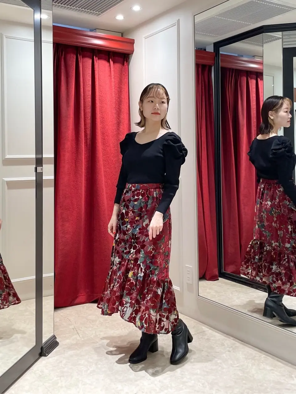 GRACE CONTINENTAL SAYUMI Nagashima コーディネート画像