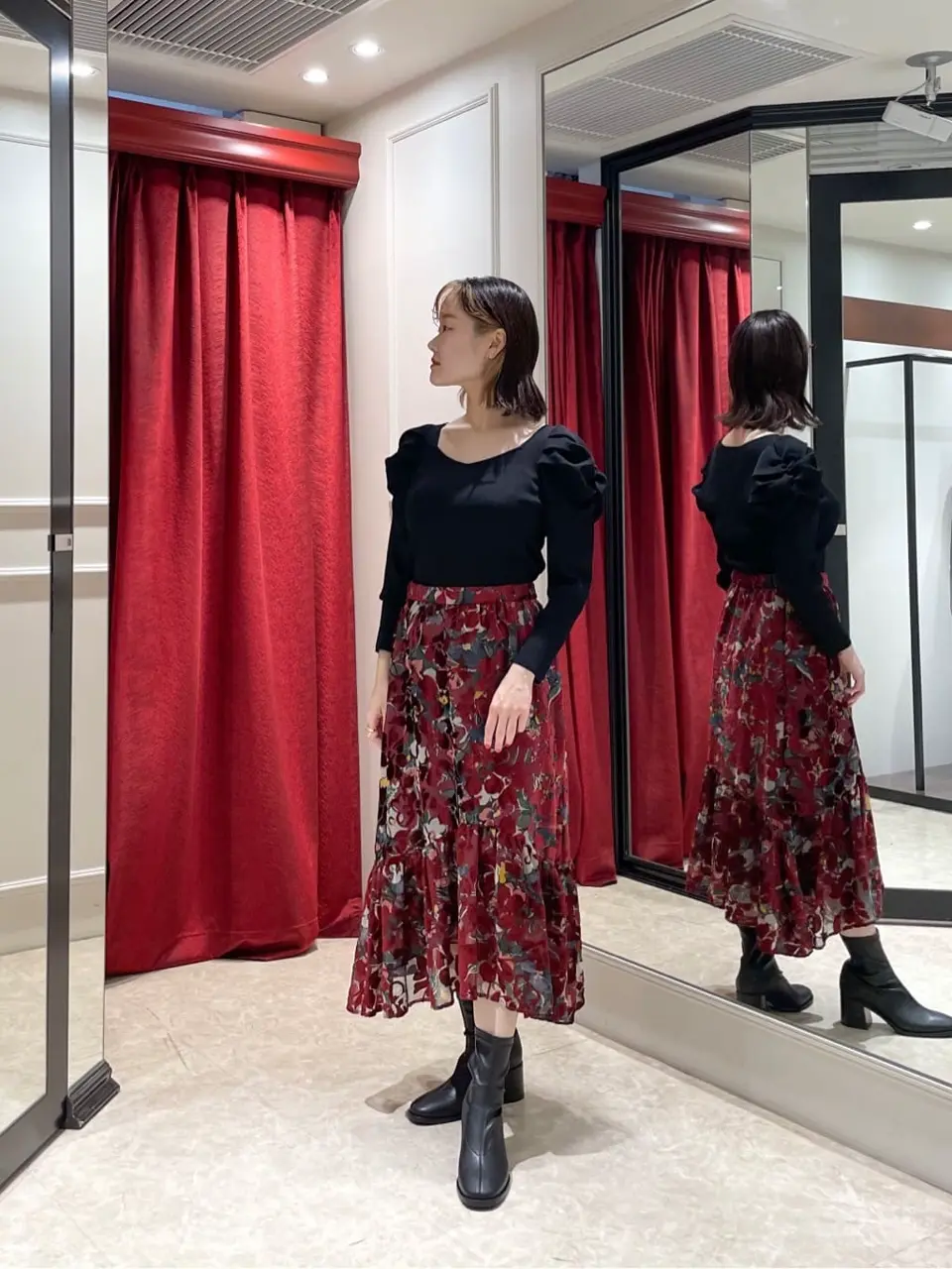 GRACE CONTINENTAL SAYUMI Nagashima コーディネート画像