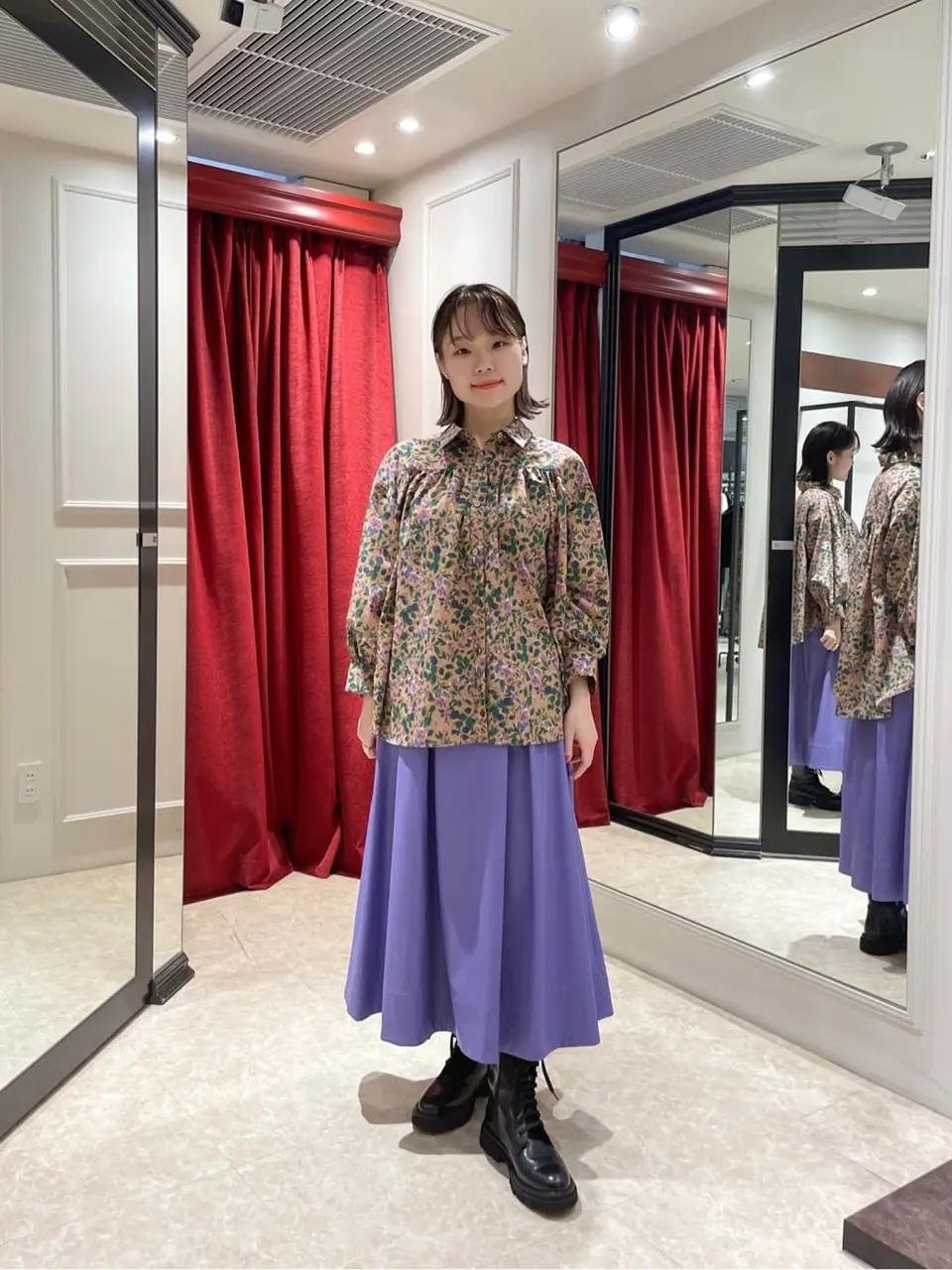 GRACE CONTINENTAL SAYUMI Nagashima コーディネート画像