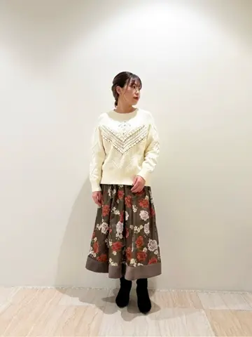 GRACE CONTINENTAL くまさか コーディネート画像