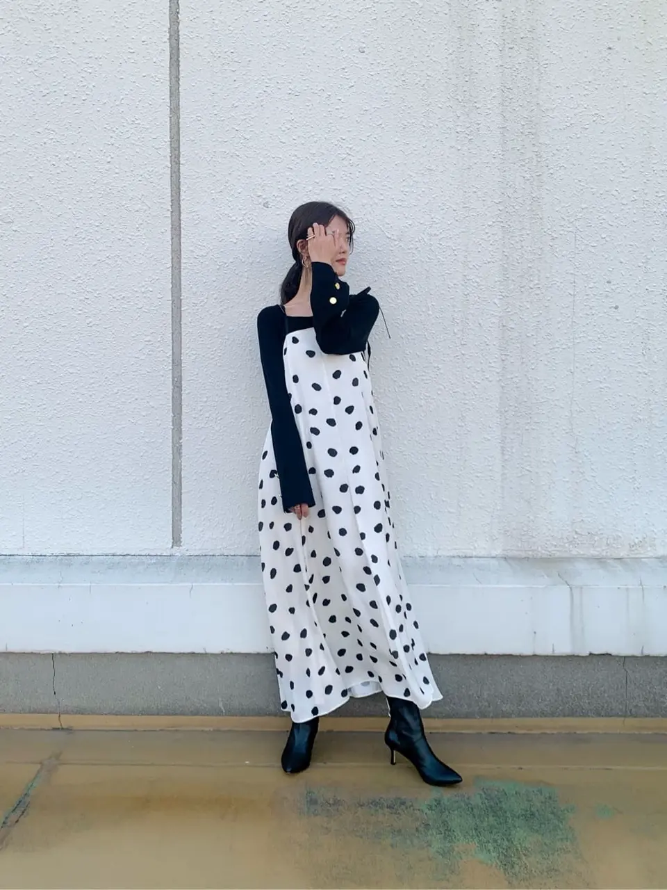 GRACE CONTINENTAL A.Kameyama コーディネート画像