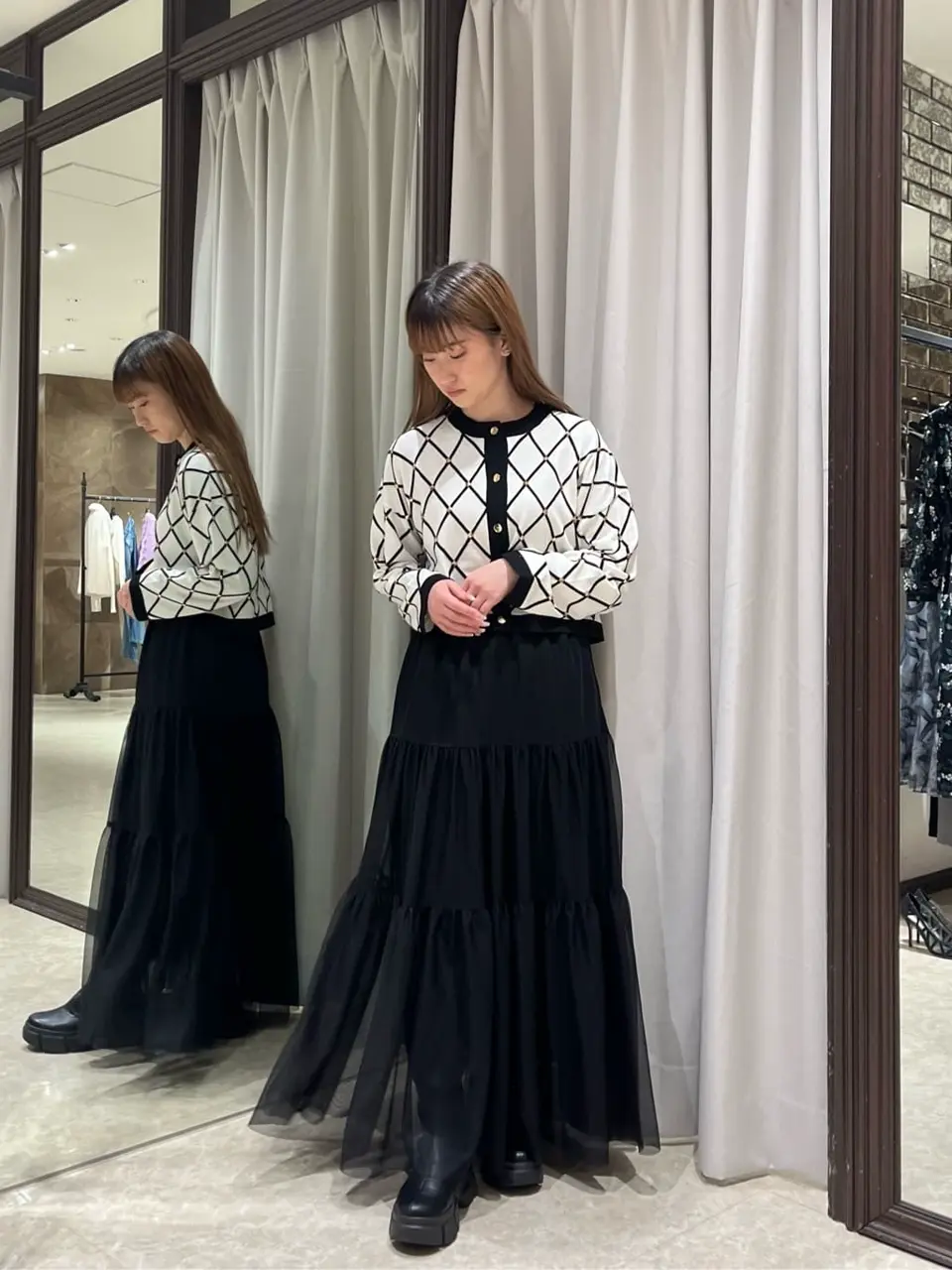 GRACE CONTINENTAL Machi コーディネート画像