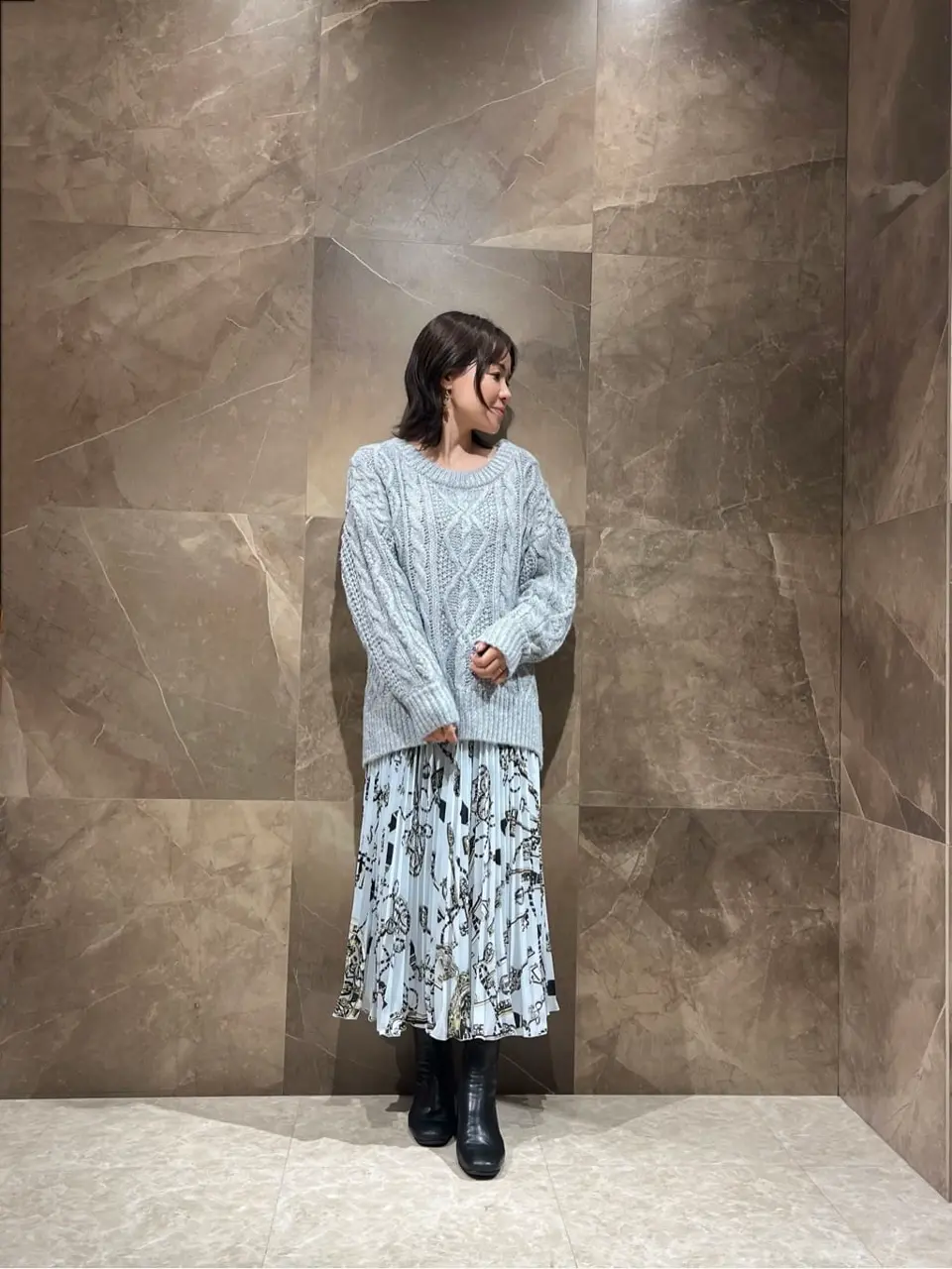 GRACE CONTINENTAL 穐山　香織 コーディネート画像