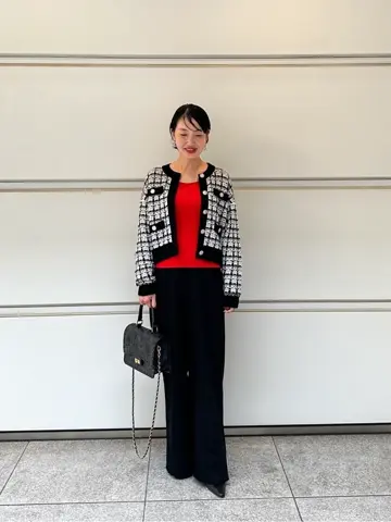 GRACE CONTINENTAL 尾田亜沙美 コーディネート画像