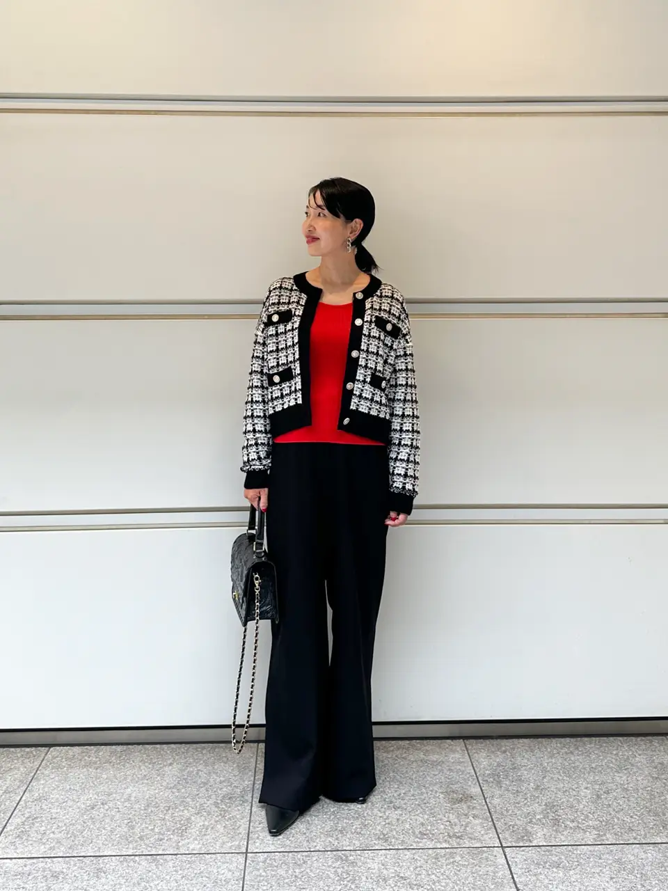 GRACE CONTINENTAL 尾田亜沙美 コーディネート画像