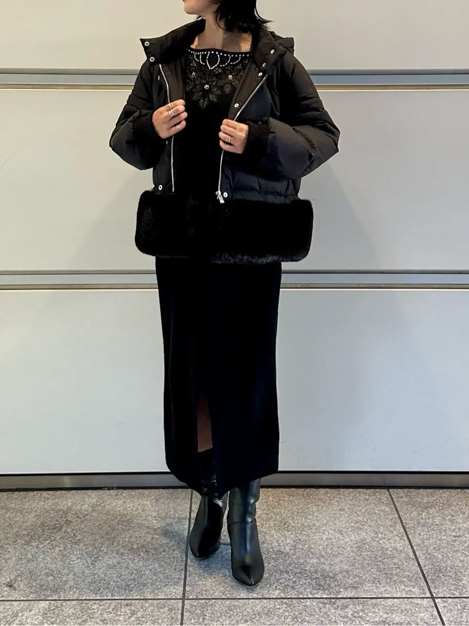 GRACE CONTINENTAL 尾田亜沙美 コーディネート画像