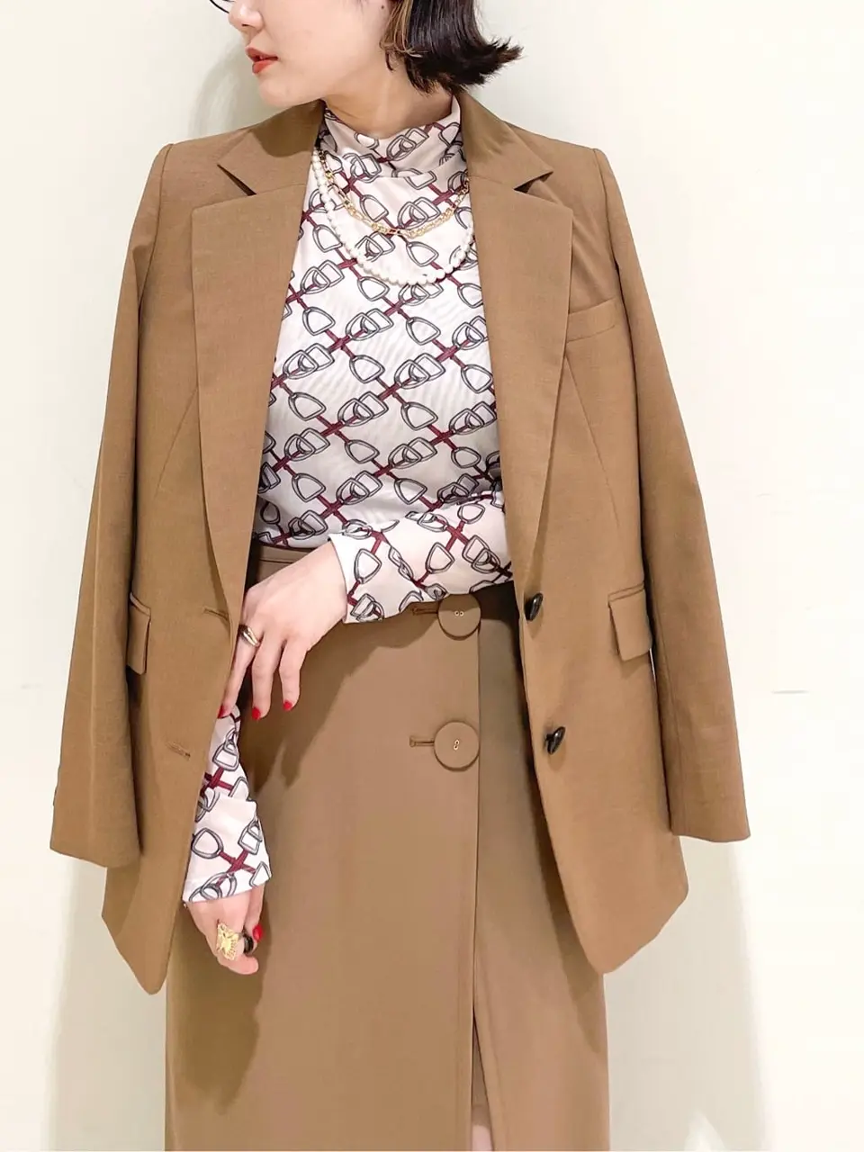 GRACE CONTINENTAL SAYUMI Nagashima コーディネート画像