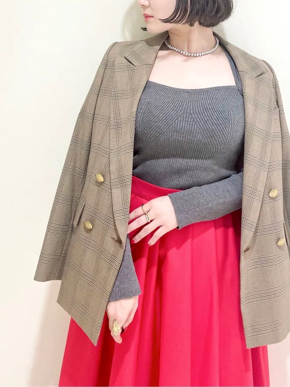 GRACE CONTINENTAL SAYUMI Nagashima コーディネート画像