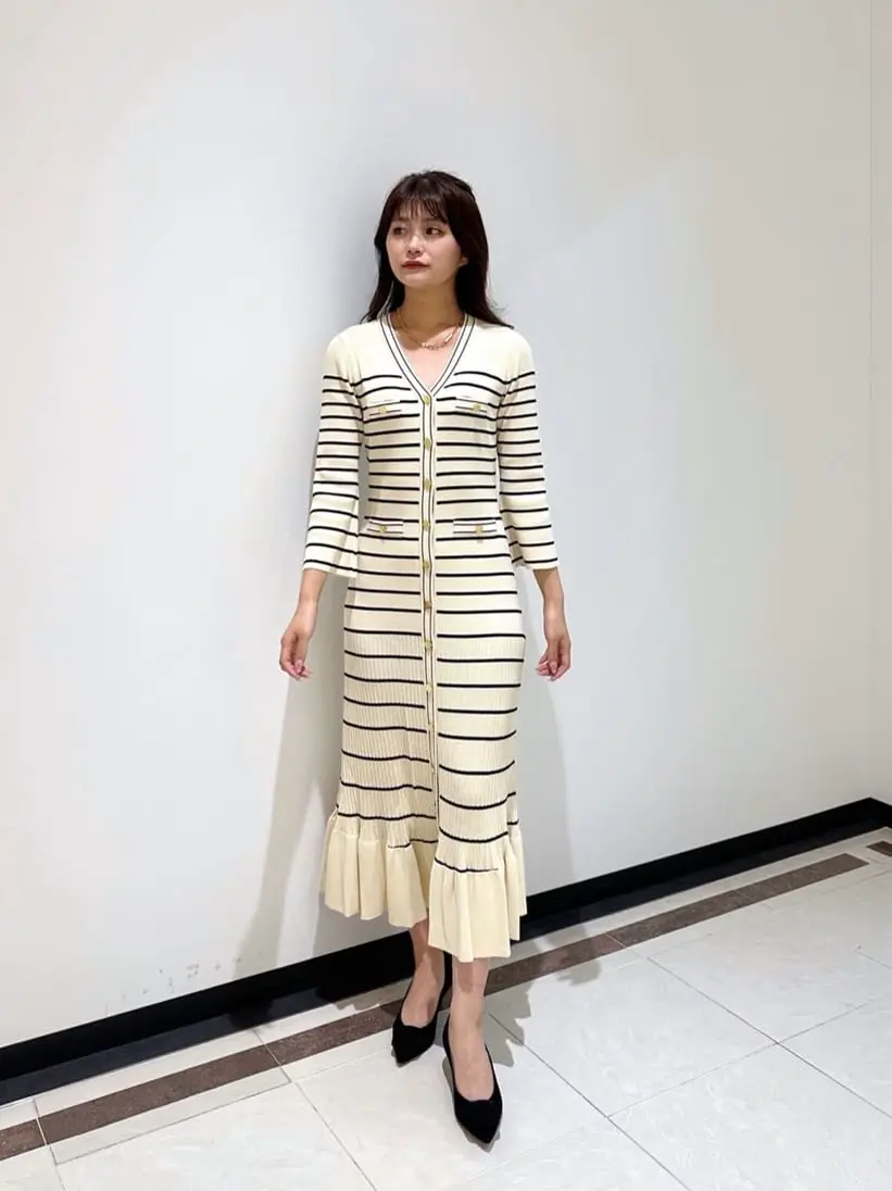 【完売品】GRACE CONTINENTAL マーメイドニットワンピース マーメイドニットワンピース / GRACE CONTINENTAL | GRACE