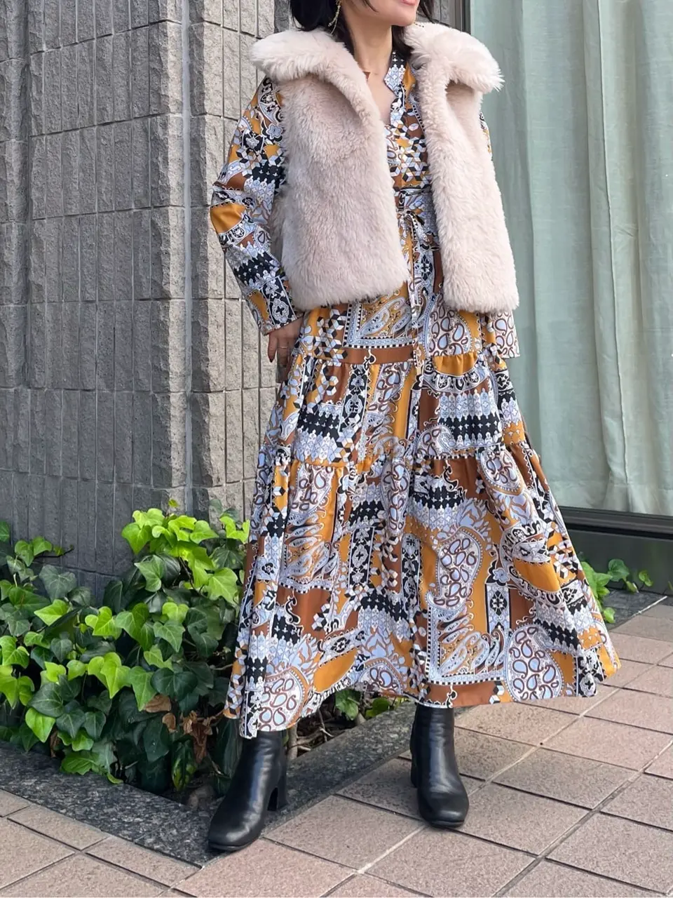 GRACE CONTINENTAL 穐山　香織 コーディネート画像