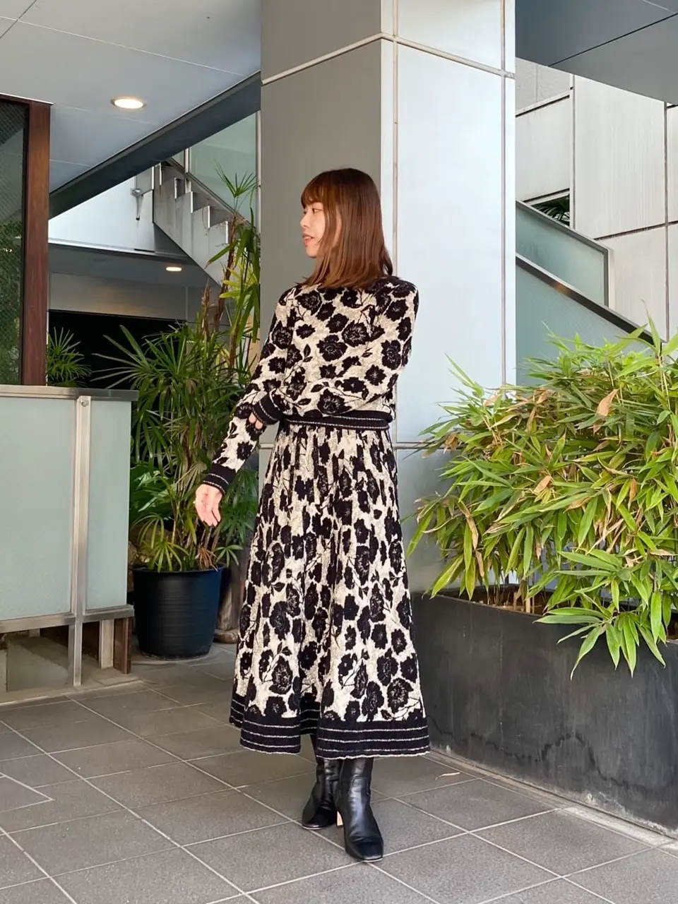 GRACE CONTINENTAL 古川温子 コーディネート画像