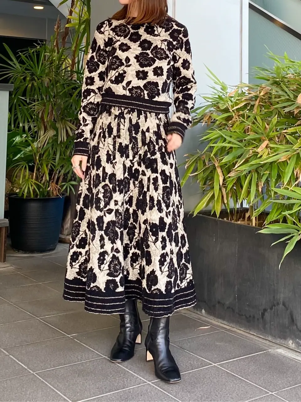 GRACE CONTINENTAL 古川温子 コーディネート画像