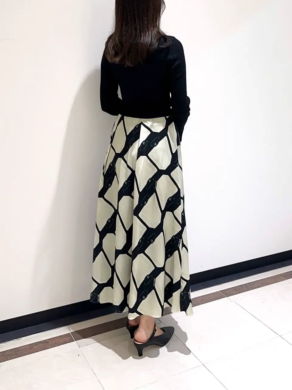 GRACE CONTINENTAL MORITA AI コーディネート画像