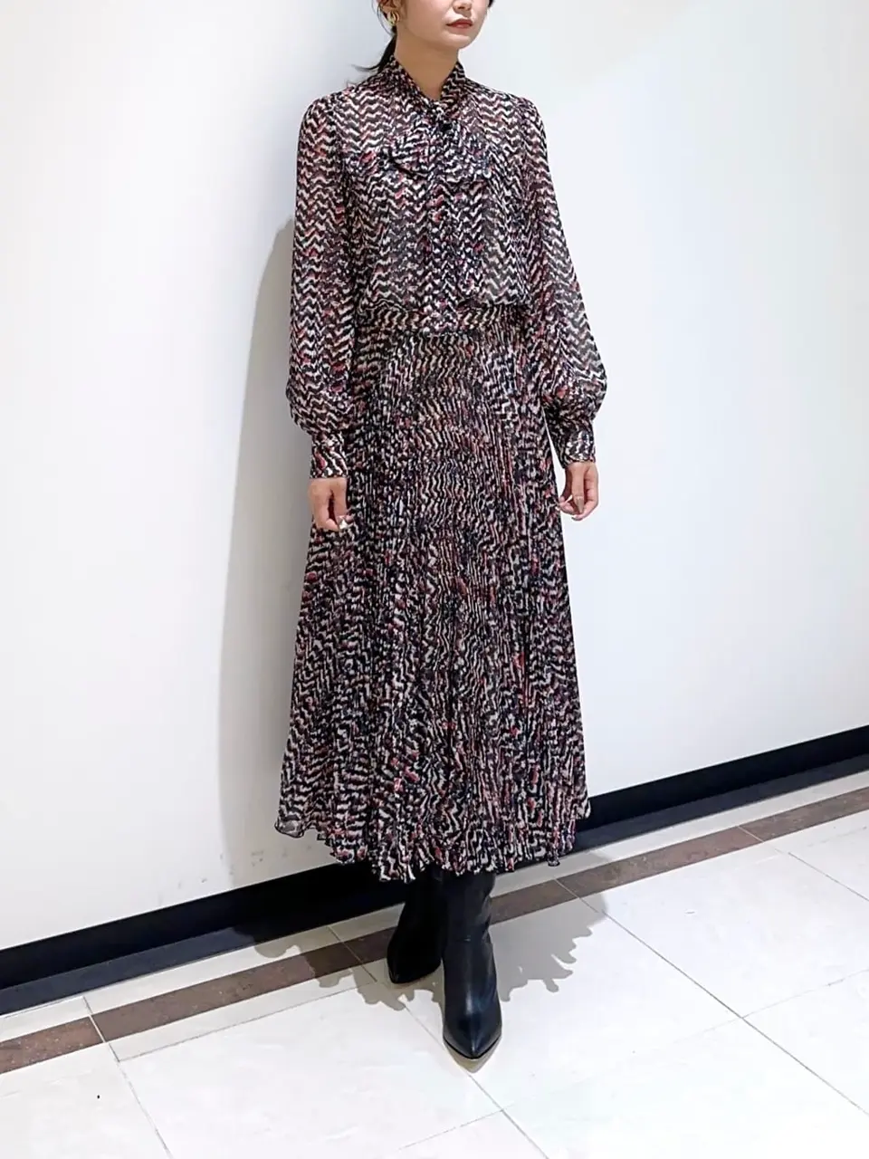 GRACE CONTINENTAL MORITA AI コーディネート画像