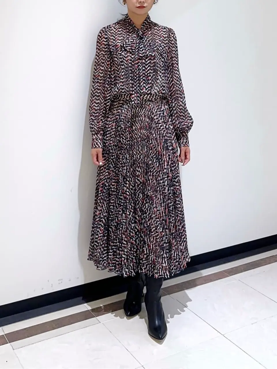 GRACE CONTINENTAL MORITA AI コーディネート画像