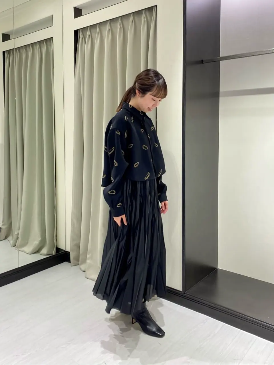 GRACE CONTINENTAL Abe コーディネート画像