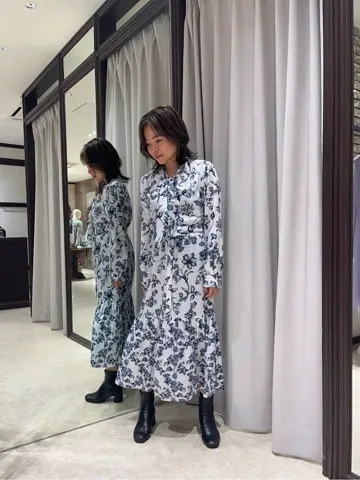 GRACE CONTINENTAL 穐山　香織 コーディネート画像