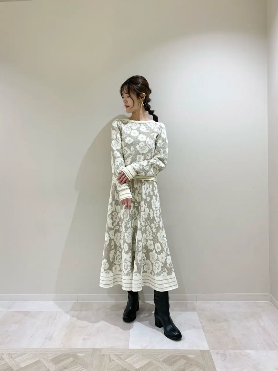 GRACE CONTINENTAL A.Kameyama コーディネート画像