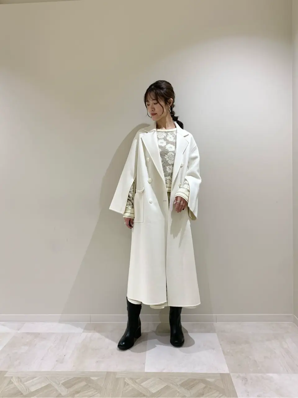 GRACE CONTINENTAL A.Kameyama コーディネート画像