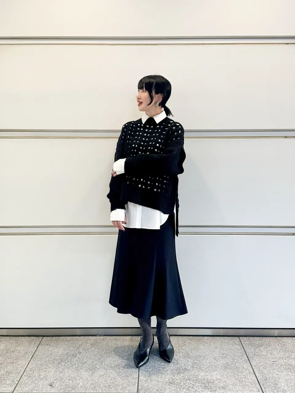 ツイストニットトップ / GRACE CONTINENTAL | GRACE CONTINENTAL