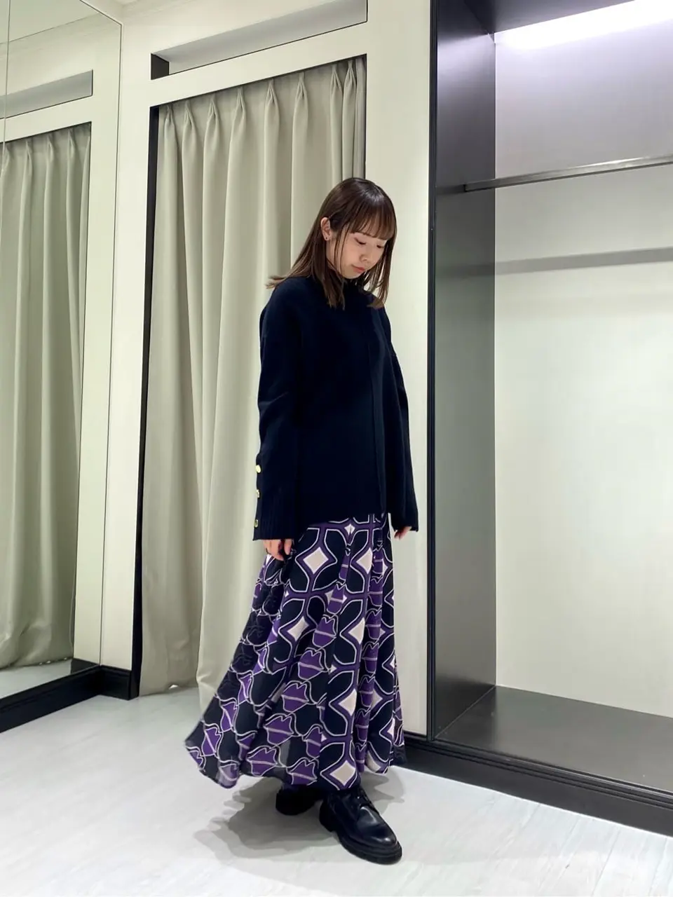 GRACE CONTINENTAL Abe コーディネート画像