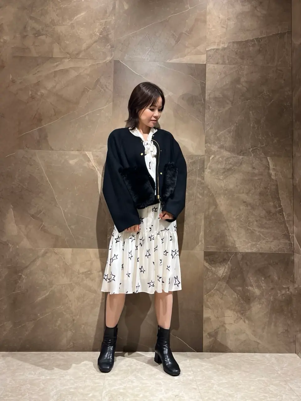 GRACE CONTINENTAL 穐山　香織 コーディネート画像