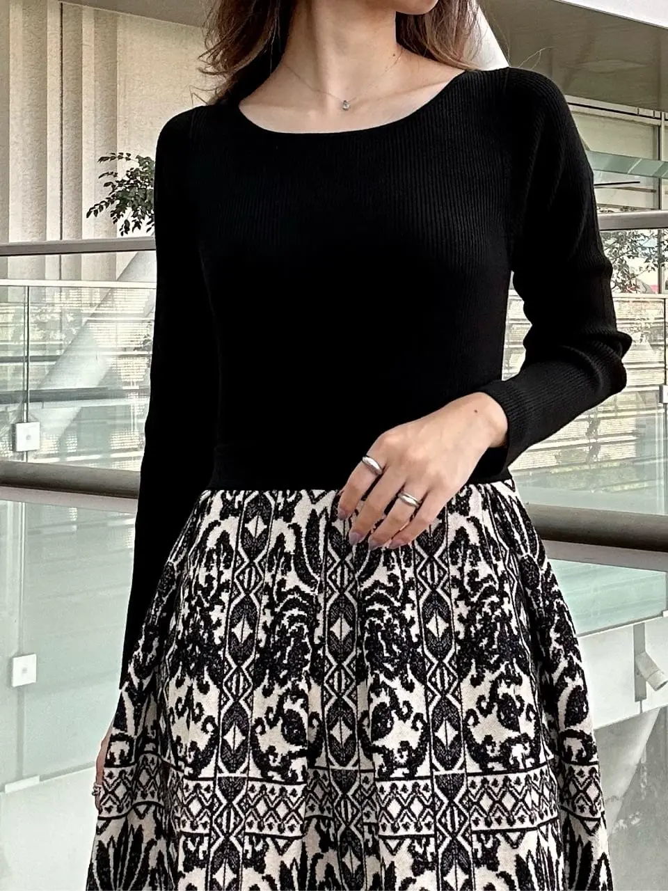 GRACE CONTINENTAL FUKUSHIMA YURIE コーディネート画像