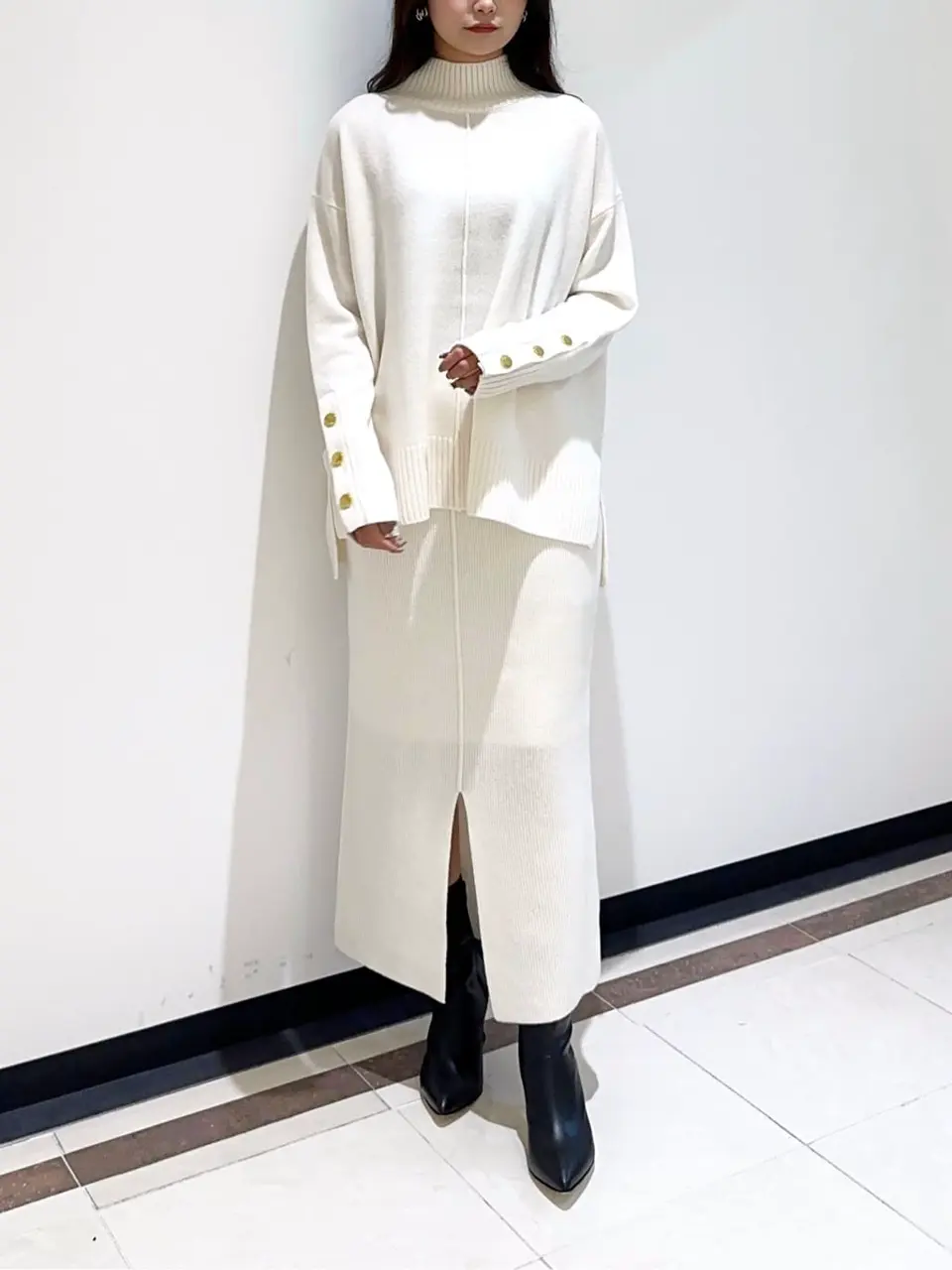 GRACE CONTINENTAL MORITA AI コーディネート画像