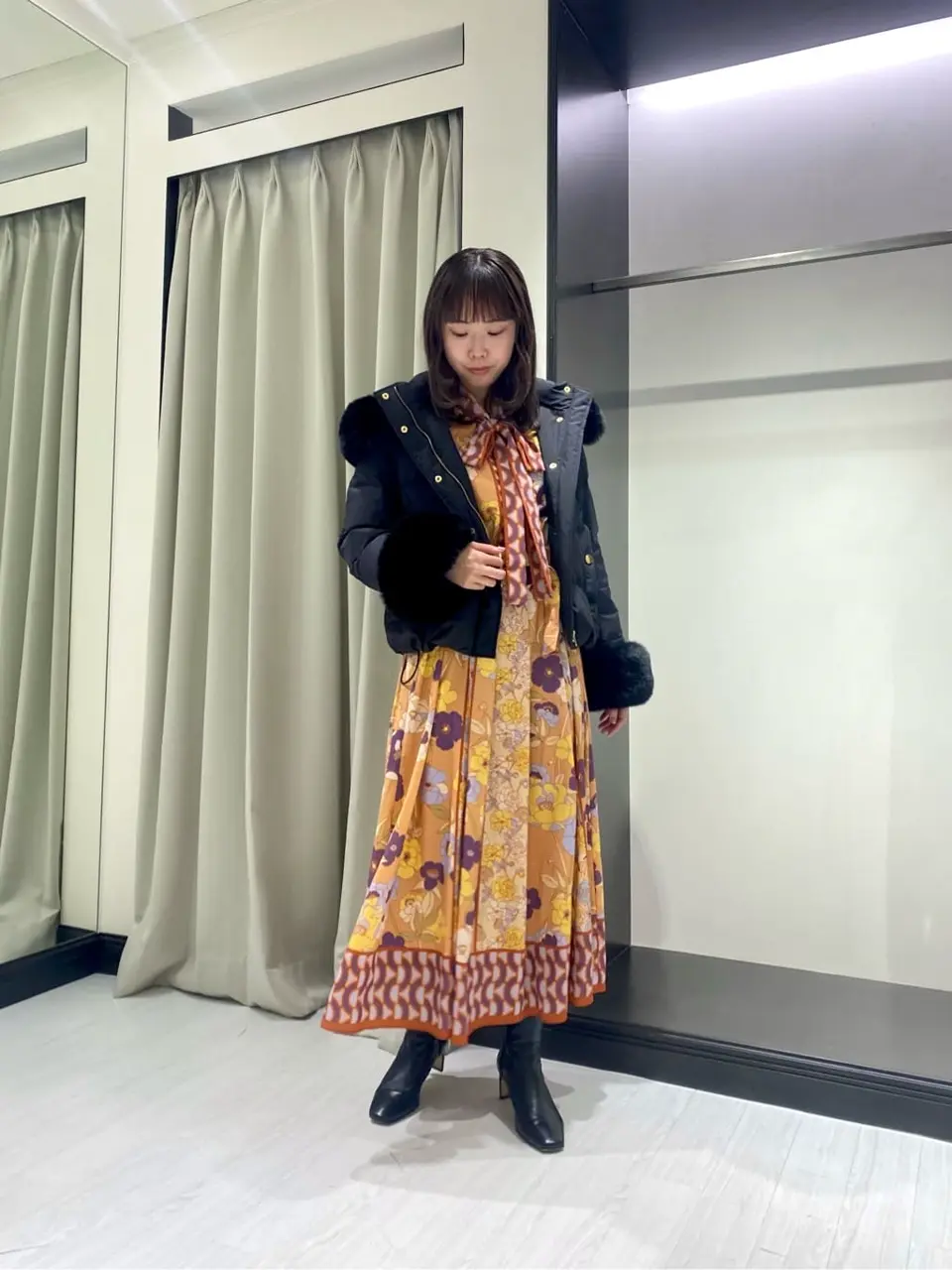 GRACE CONTINENTAL Abe コーディネート画像